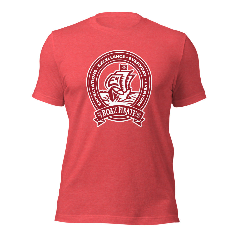 Boaz High School Design 4 — Heather Red