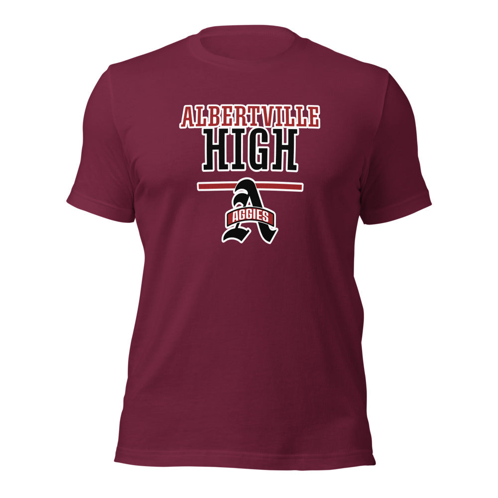 Albertville High School Design 4 — Maroon