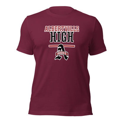 Albertville High School Design 4 — Maroon