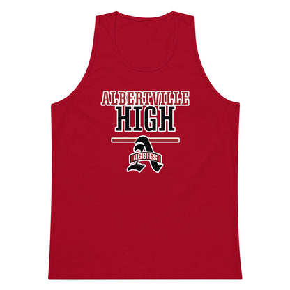 Albertville High School Design 4 — Red