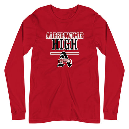 Albertville High School Design 4 — Red