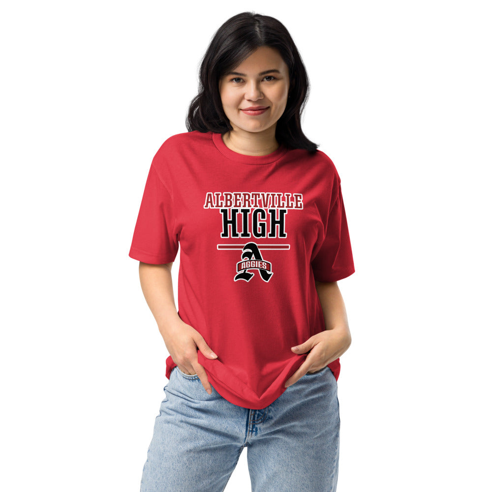 Albertville High School Design 4 — Red