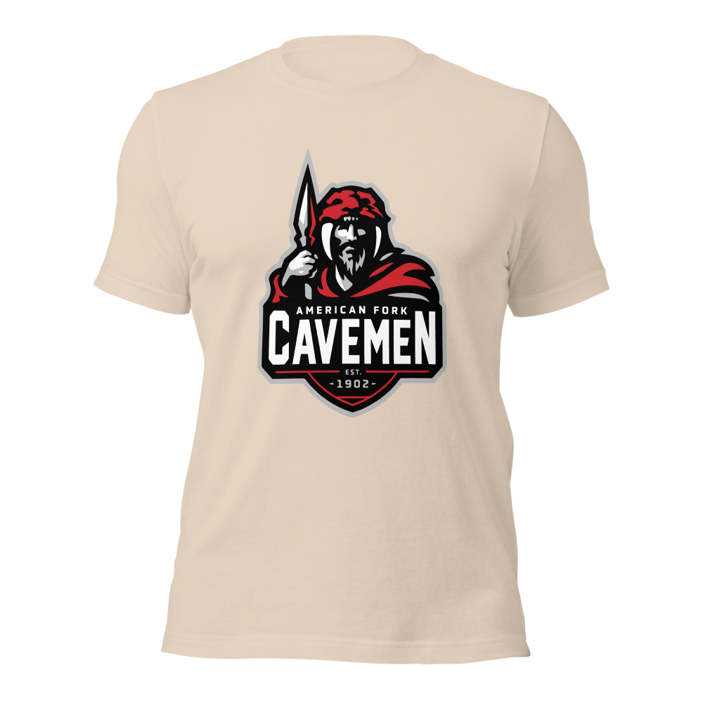 American Fork Cavemen Design 4 — Soft Cream