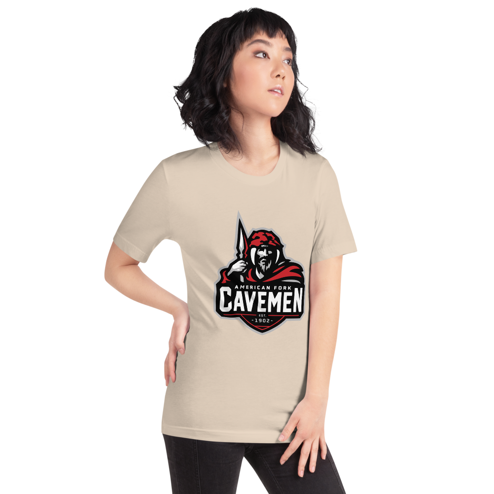 American Fork Cavemen Design 4 — Soft Cream