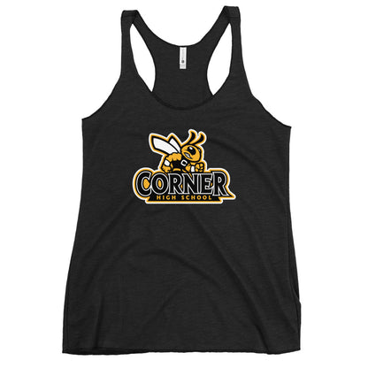 Corner High School Design 4 — Vintage Black