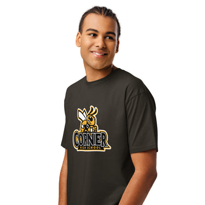 Corner High School Design 4 — Vintage Black