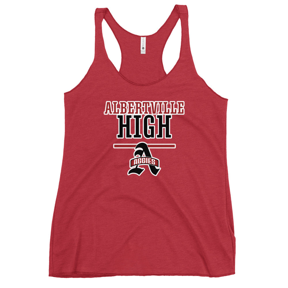 Albertville High School Design 4 — Vintage Red