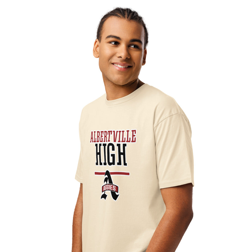 Albertville High School Design 4 — Vintage White