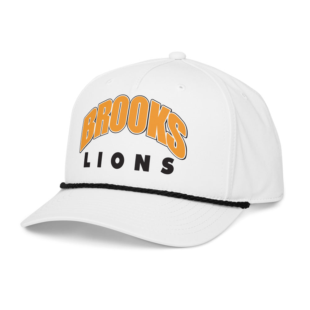 Brooks High School Design 4 — White/Black