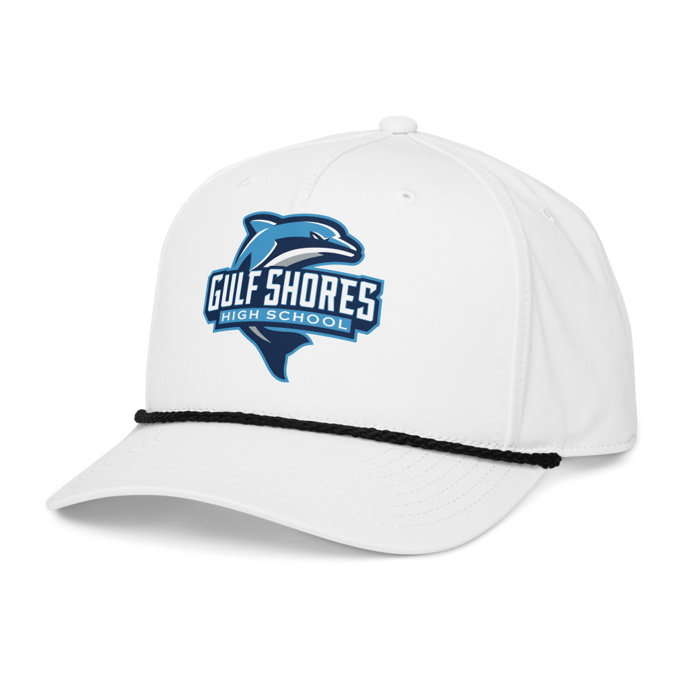 Gulfshores High School Design 4 — White/Black