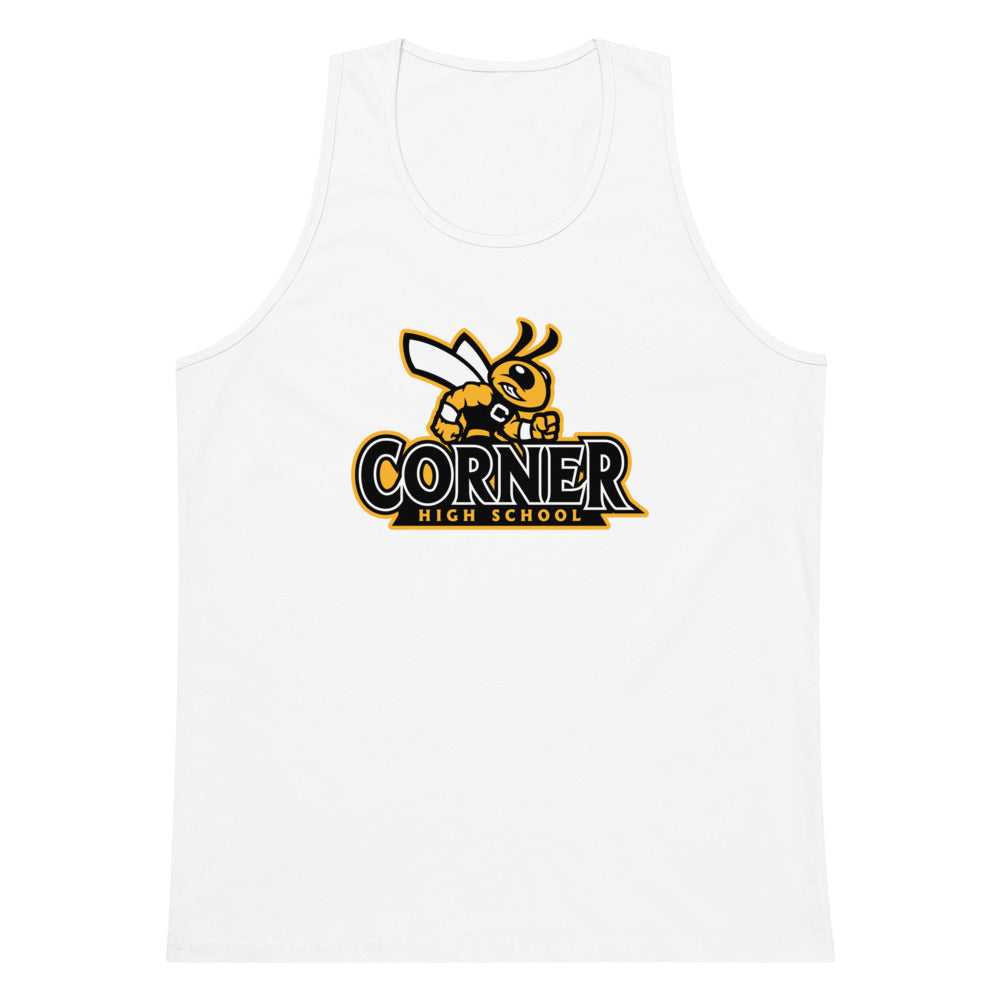 Corner High School Design 4 — White