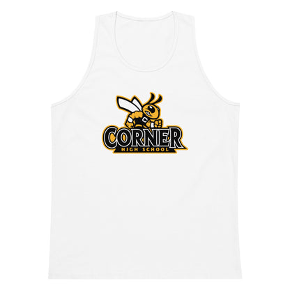 Corner High School Design 4 — White