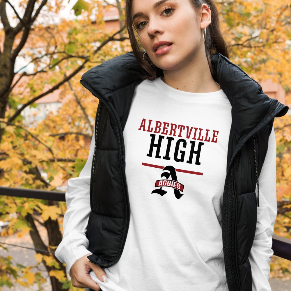 Albertville High School Design 4 — White