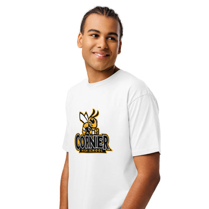 Corner High School Design 4 — White