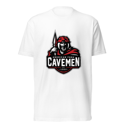 American Fork Cavemen Design 4 — White