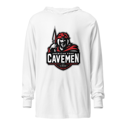 American Fork Cavemen Design 4 — White