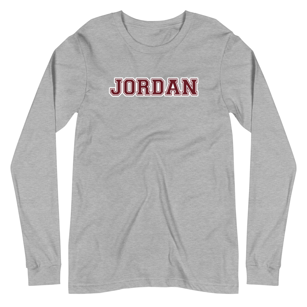 Jordan High School Design 5 — Athletic Heather