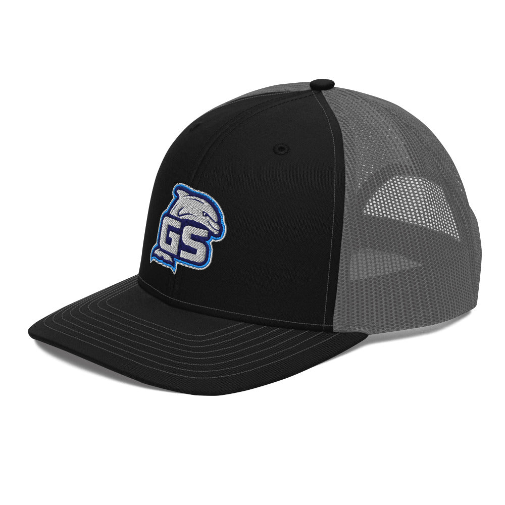 Gulfshores High School Design 5 — Black / Charcoal