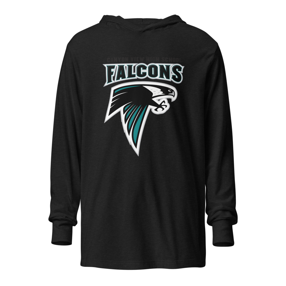 Canyon View High School Design 5 — Charcoal-Black Triblend