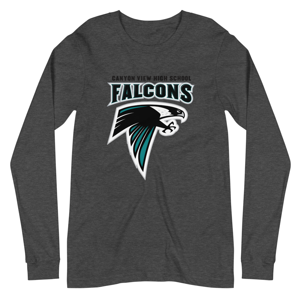 Canyon View High School Design 5 — Dark Grey Heather