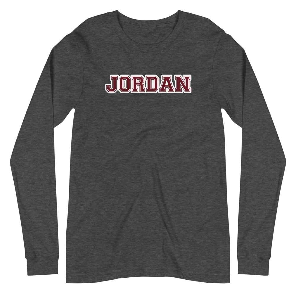 Jordan High School Design 5 — Dark Grey Heather