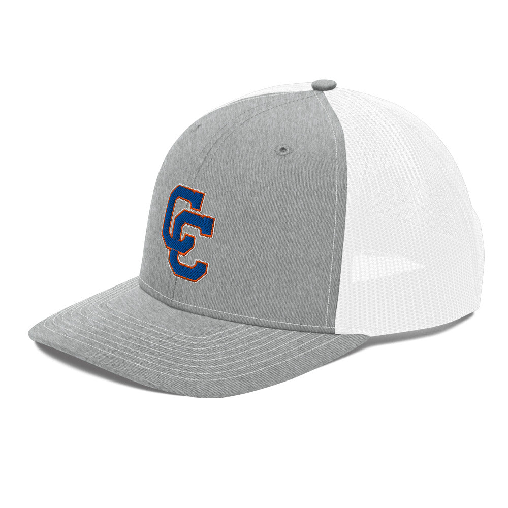 Chilton County High School Design 5 — Heather Grey/White