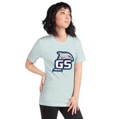 Gulfshores High School Design 5 — Heather Prism Ice Blue