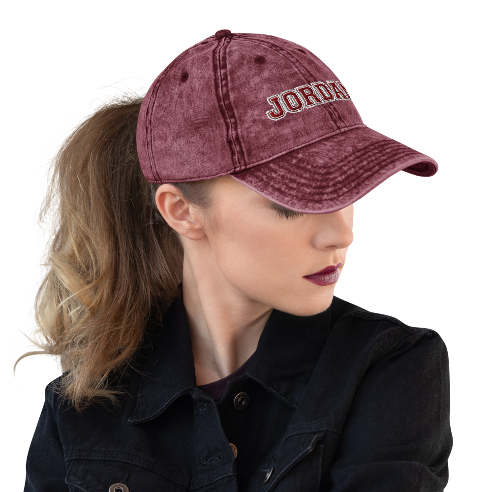 Jordan High School Design 5 — Maroon
