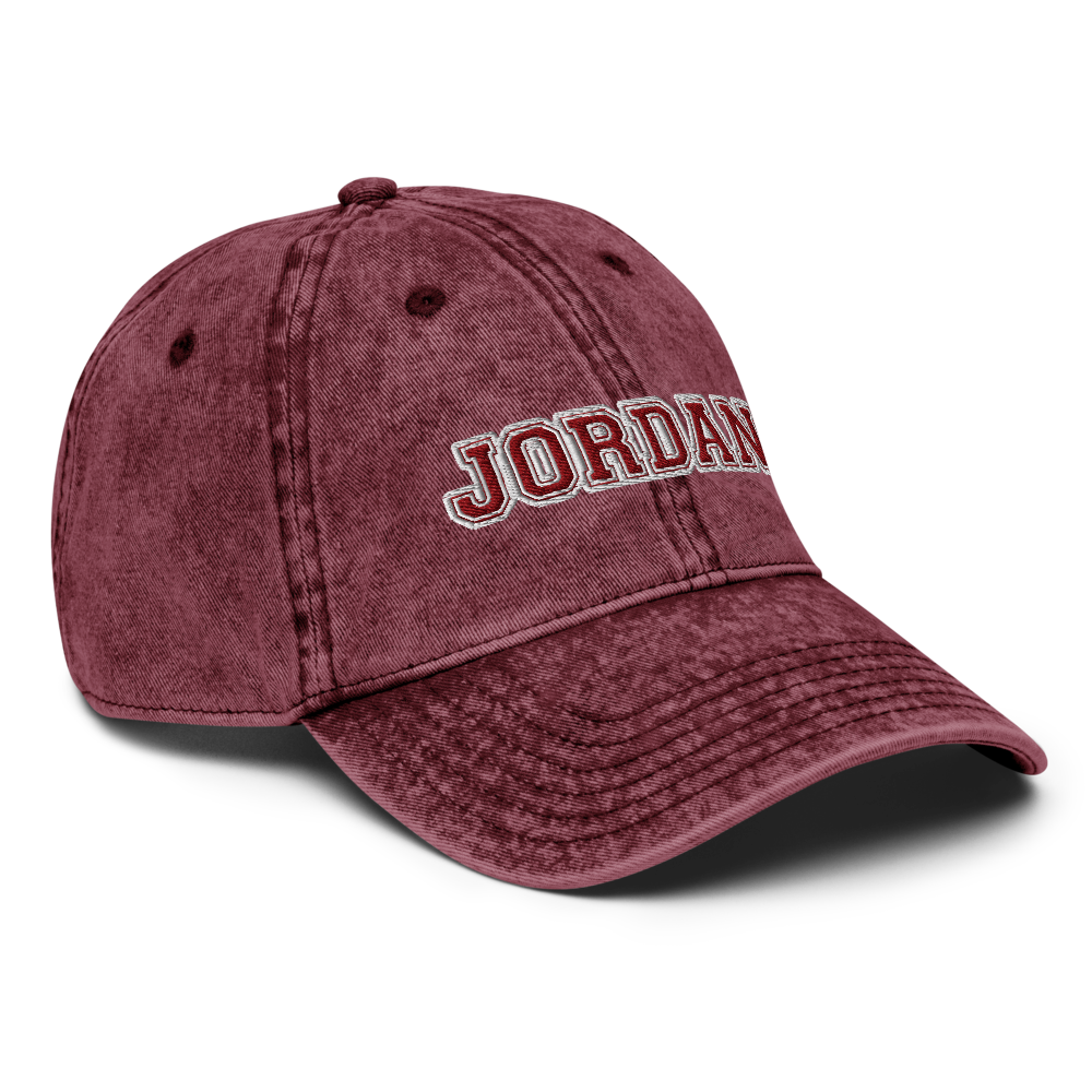 Jordan High School Design 5 — Maroon