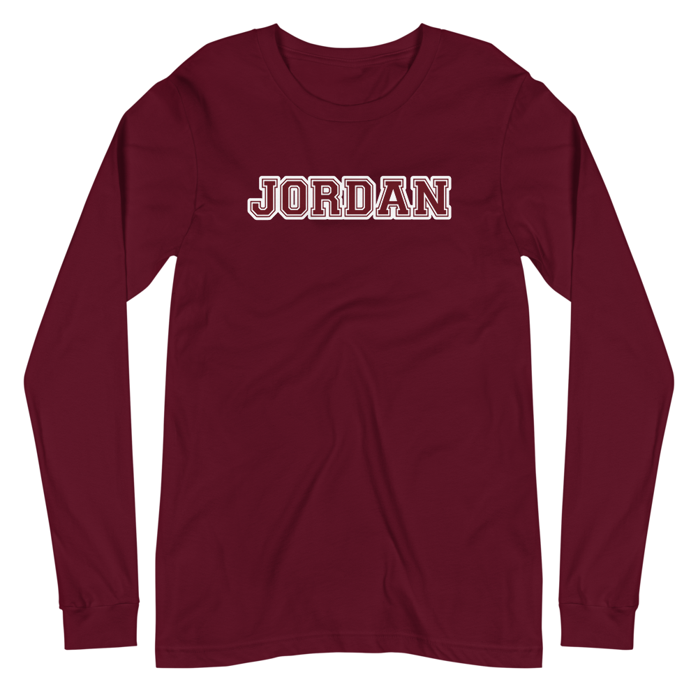 Jordan High School Design 5 — Maroon