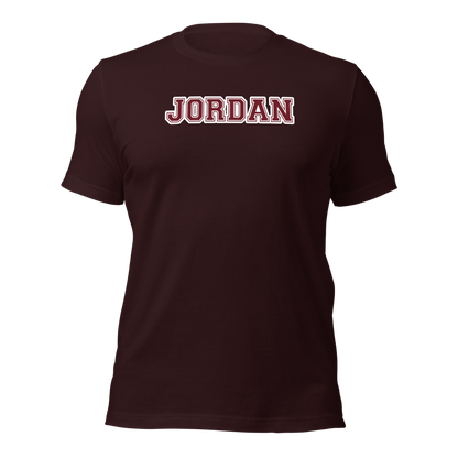Jordan High School Design 5 — Oxblood Black