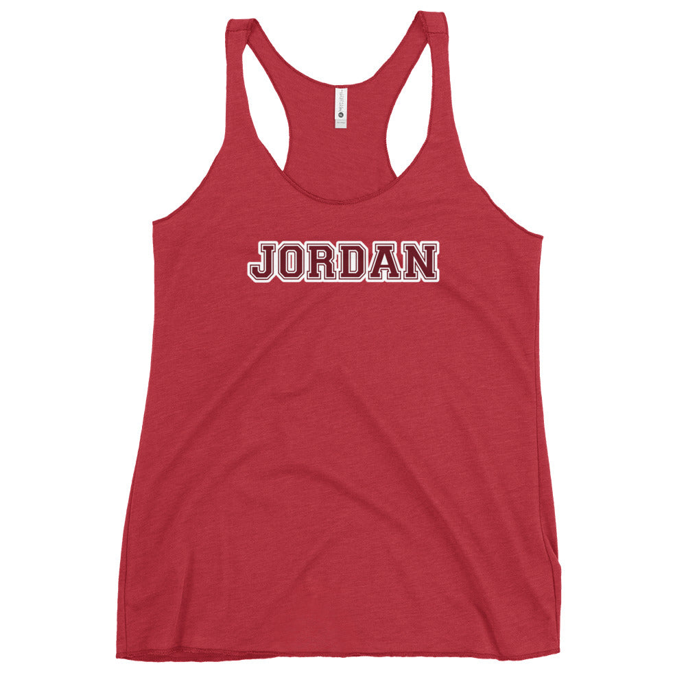 Jordan High School Design 5 — Vintage Red