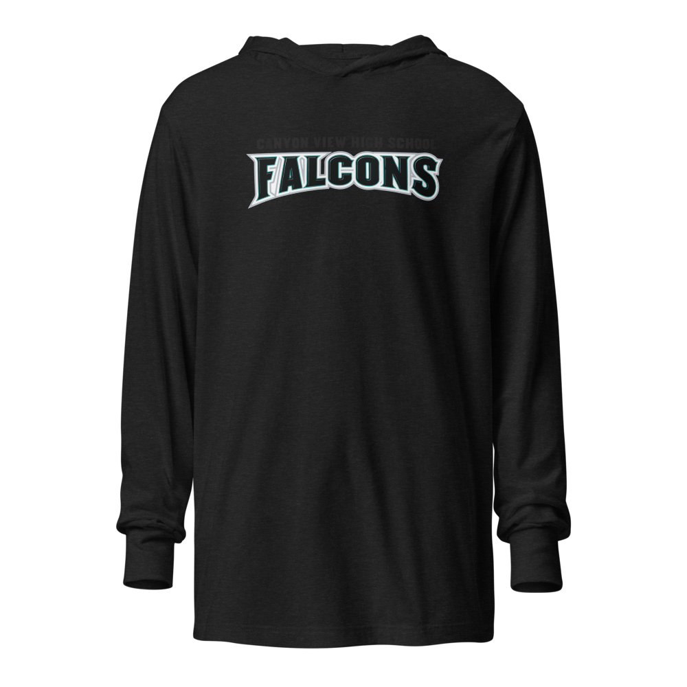 Canyon View High School Design 6 — Charcoal-Black Triblend