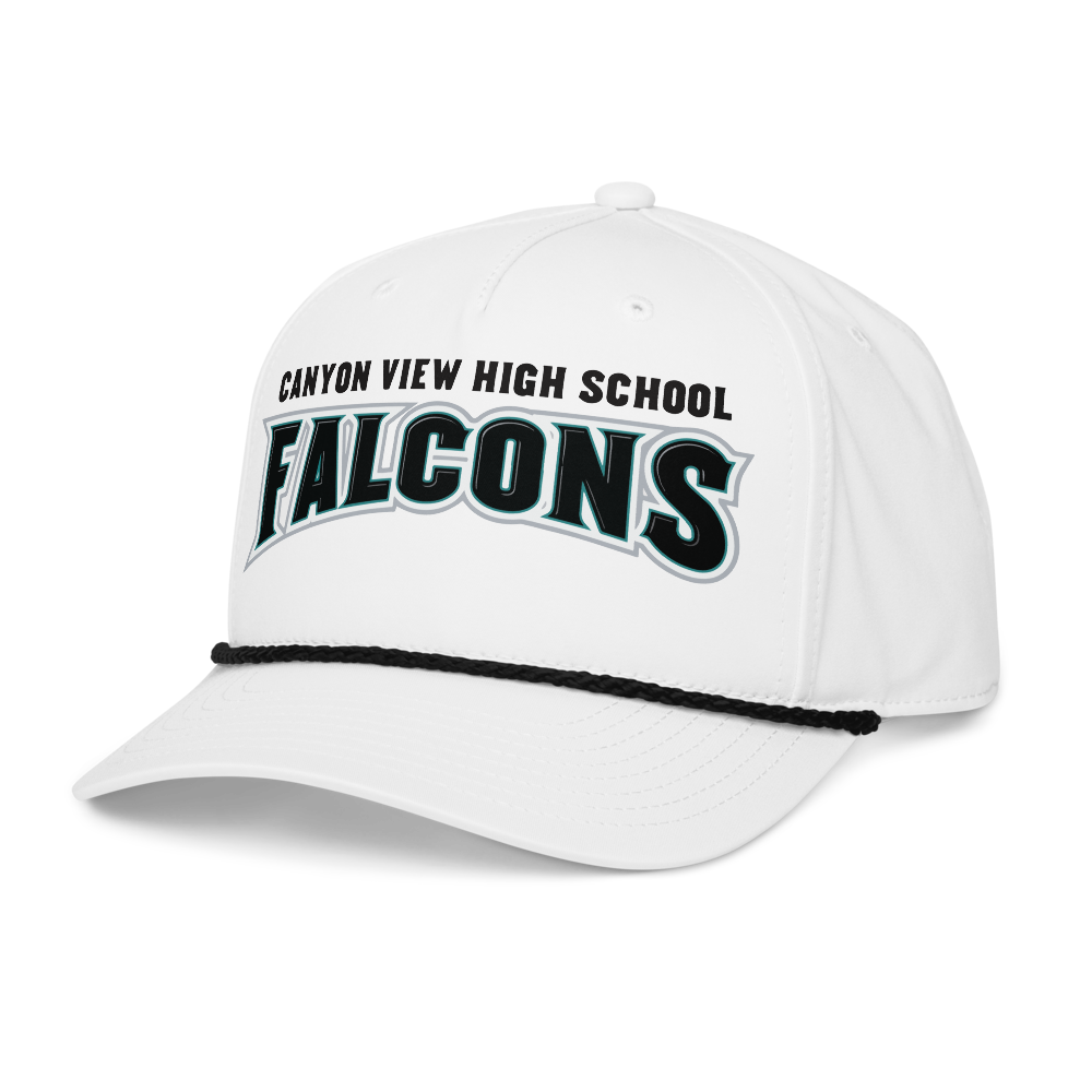 Canyon View High School Design 6 — White/Black