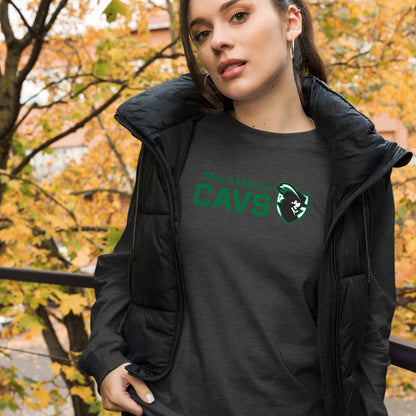John Carroll Catholic High School Design 9 — Dark Grey Heather
