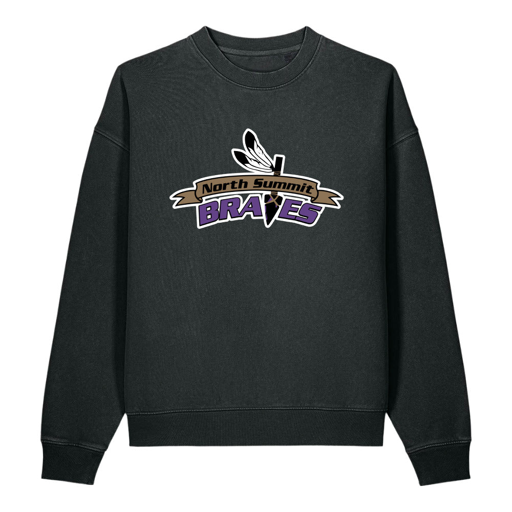 Vintage Garment-Dyed Easer Sweatshirt